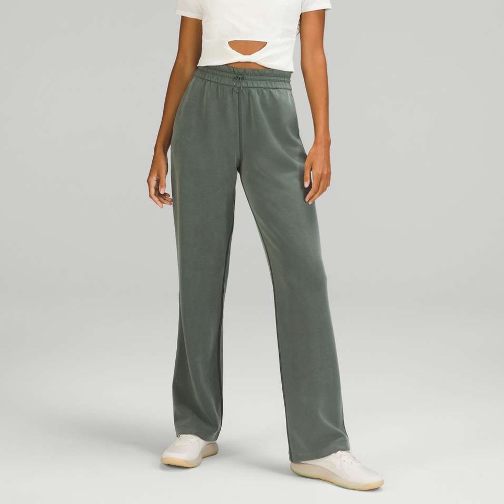 Lululemon Softstreme High-Rise Pant Smoked Spruce Sz 0